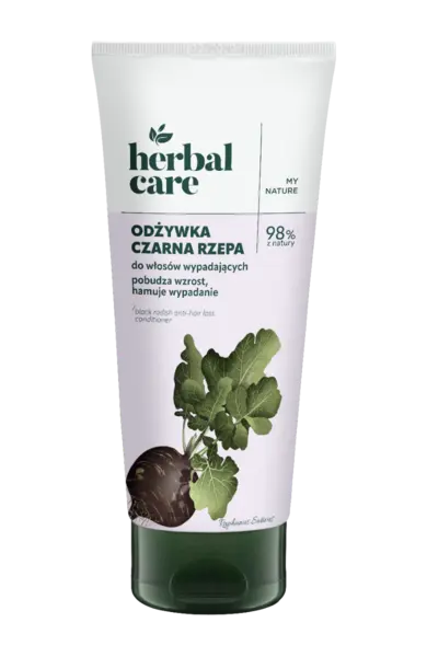 Balsam cu extract de ridiche neagra pentru par cu tendinta de cadere Herbal Care, 200ml, Farmona