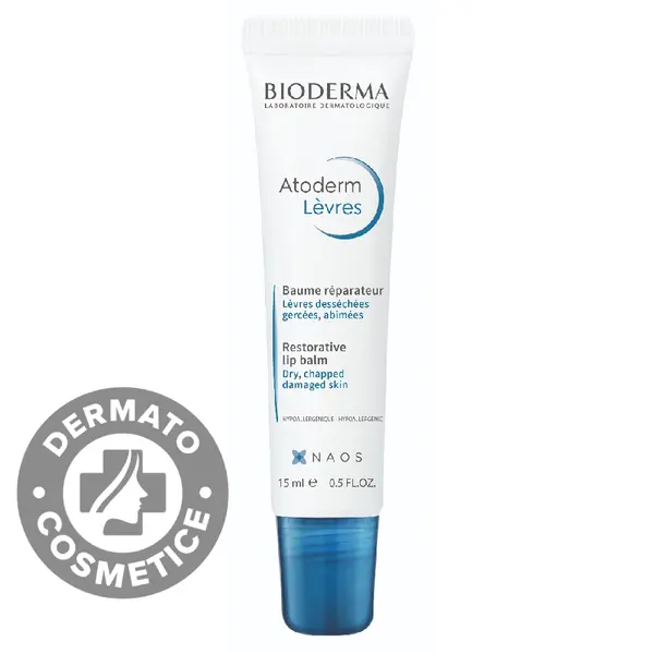 Balsam de buze Atoderm Levres, 15ml, Bioderma