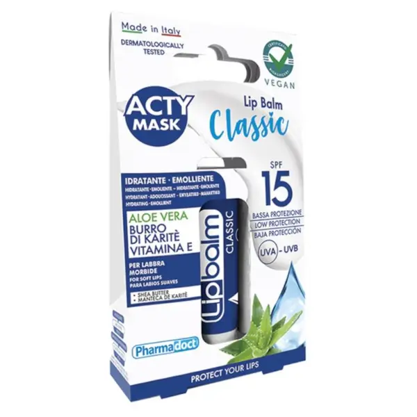 Balsam de Buze Classic SPF 15, Acty Mask