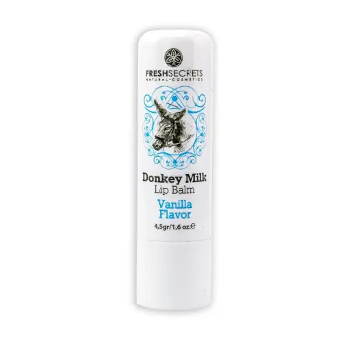 Balsam de buze cu lapte de magarita si vanilie, 4.5g, Fresh Secrets
