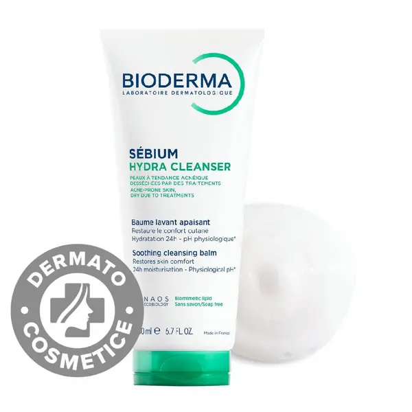 Balsam de curatare Hydra Cleanser Sebium, 200ml, Bioderma