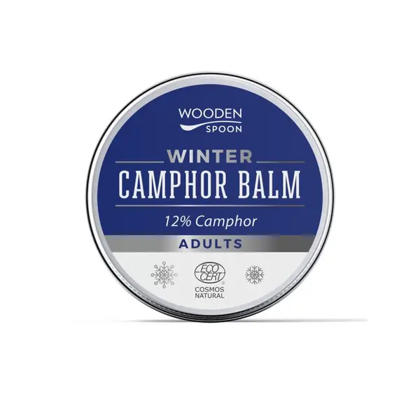 Balsam de iarna cu camfor 12% pentru adulti ecologic 60ml Wooden Spoon