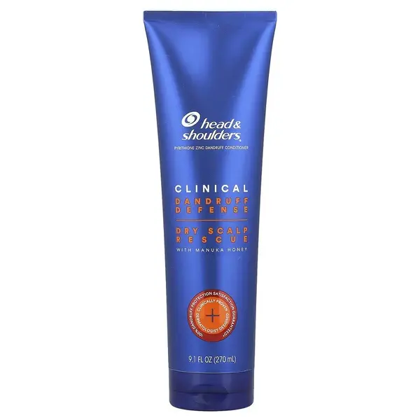 Balsam de Par, Head & Shoulders, Clinical Strength, Dry Scalp Rescue, cu Pirition Zinc 0.75% si Miere de Manuka, impotriva Matretii Severe si Dermatitei Seboreice, 270ml