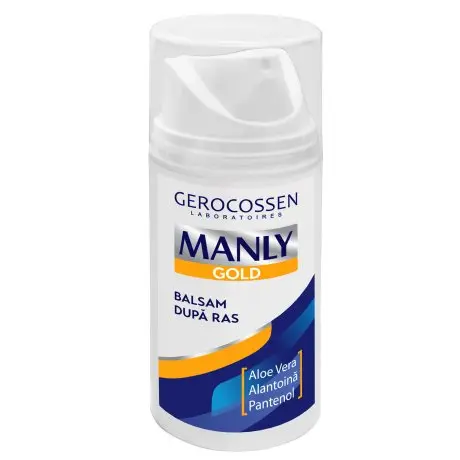 Balsam dupa ras Manly Gold, 100ml, Gerocossen