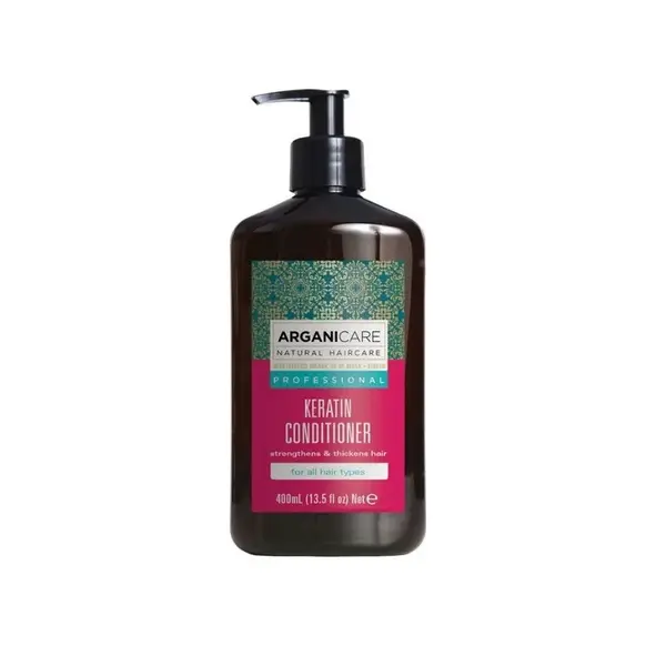Balsam fortifiant si nutritiv cu Keratina, 400 ml, Arganicare