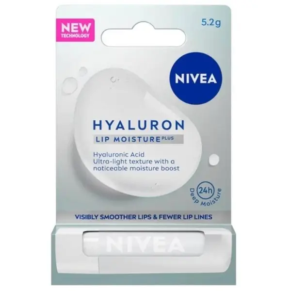 Balsam Hidratant pentru Buze, Nivea, Transparent, 5.2 g