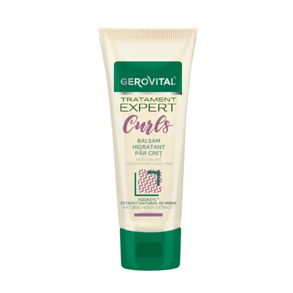 Balsam hidratant pentru par cret Tratament Expert, 150ml, Gerovital