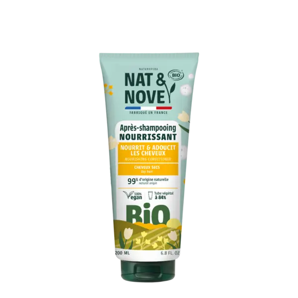 Balsam hranitor pentru par uscat cu extract de ovaz Bio, 200ml, Nat&Nove