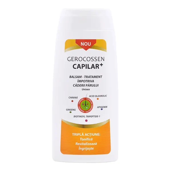 Balsam impotriva caderii parului Capilar+, 275 ml, Gerocossen