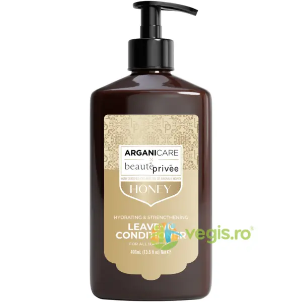Balsam Leave-In Hidratant si Fortifiant cu Ulei de Argan si Miere 400ml