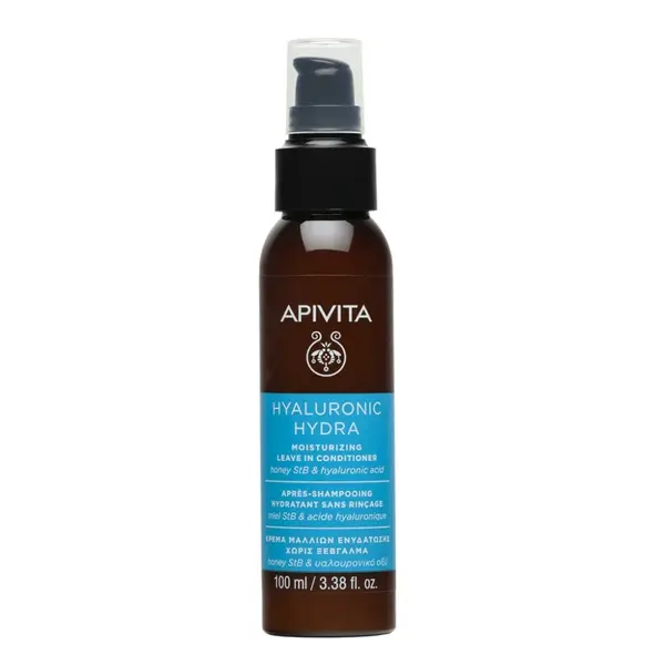 Balsam leave-in pentru hidratrea parului Hyaluronic Hydra, 100 ml, Apivita