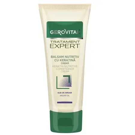 Balsam nutritiv cu keratina – Gerovital Tratament Expert, 150 ml