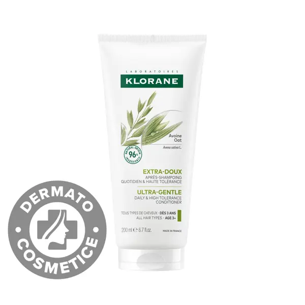 Balsam par cu lapte de ovaz pentru utilizare frecventa, 200 ml, Klorane