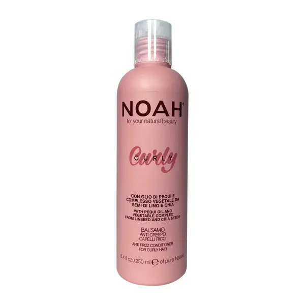Balsam pentru par cret cu efect anti-frizz, 250ml, Noah