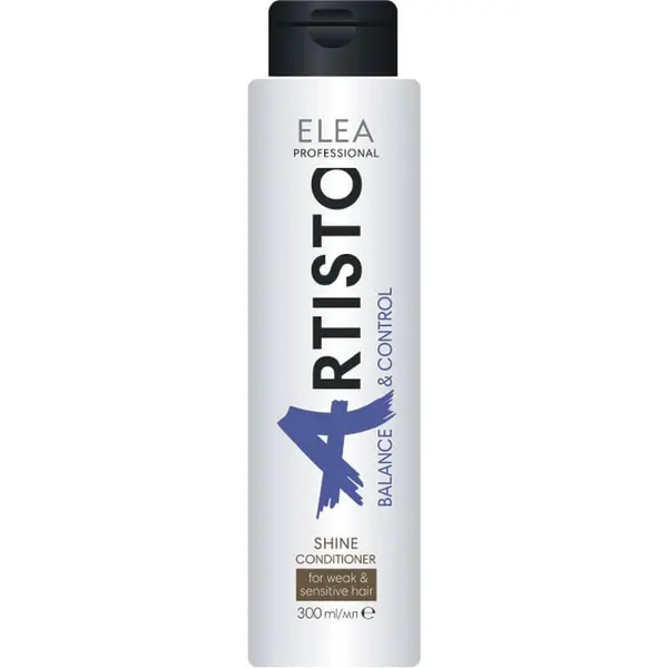 Balsam pentru stralucirea parului Shine Balance&Control Elea Professional Artisto, 300 ml