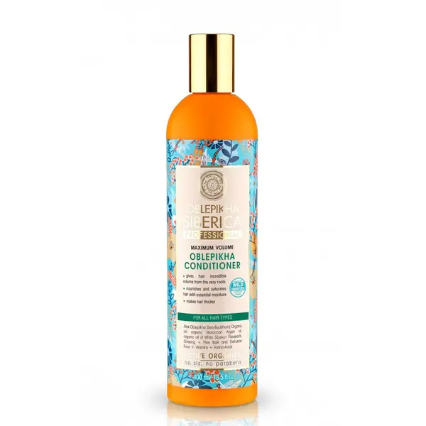 Balsam pentru toate tipurile de par Oblepikha, 400ml, Natura Siberica