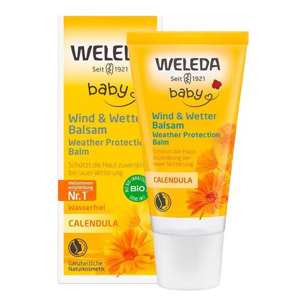 Balsam Protectie, Weleda, Calendula, Impotriva Vantului si Frigului, 30ml