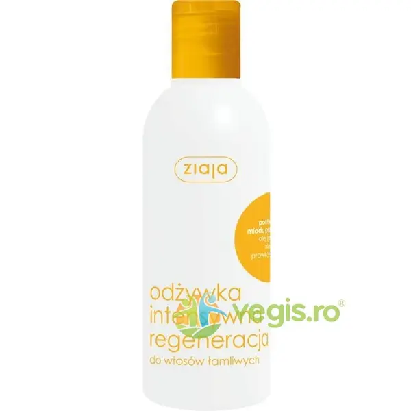 Balsam Regenerare Intensiva Cu Miere Pentru Par Fragil - Fara Clatire 200ml