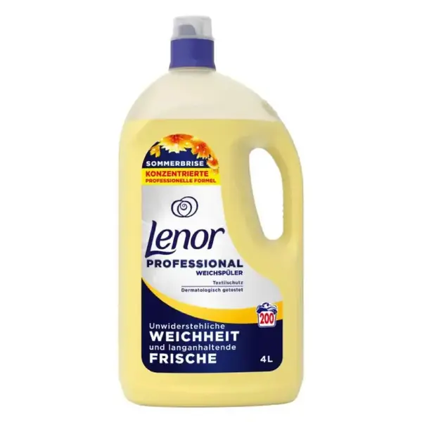 Balsam rufe Lenor Professional Summer Breeze 4L 200 spalari Balsam rufe Lenor Professional Summer Breeze 4L 200 spalari