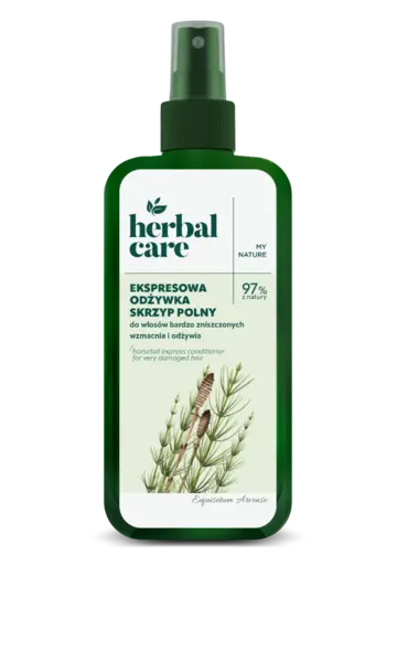 Balsam-spray fortifiant cu extract de coada calului pentru par deteriorat cu tendinta de cadere Herbal Care, 200ml, Farmona
