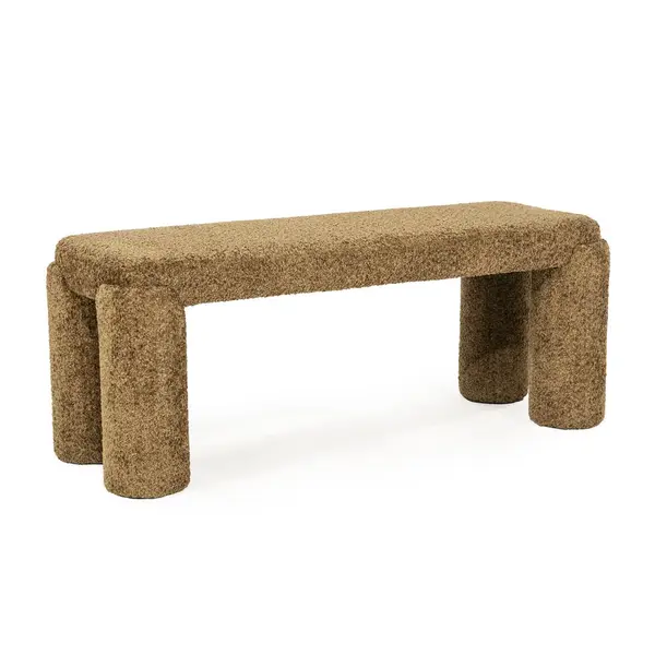 Bancuta IRVALD 119 x 44 x 47 CM - Mustard