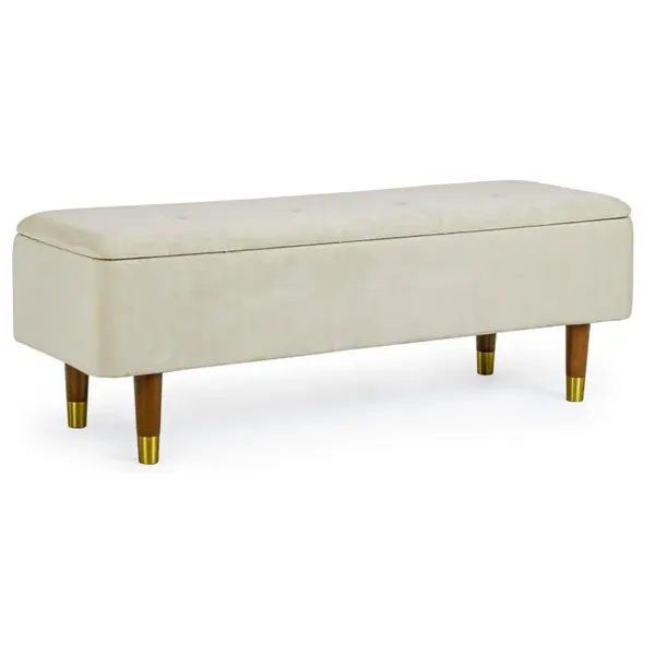 Bancuta KIRA NATURAL 120 x 42 CM - Cream