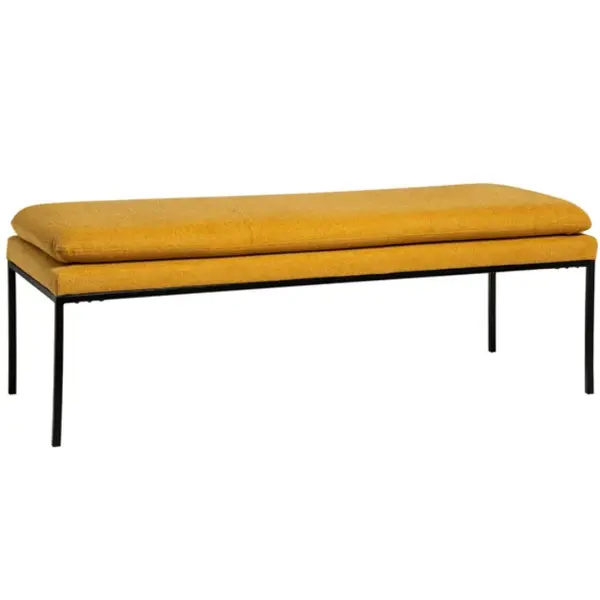 Bancuta MARSIL 116 x 48 CM - Mustard