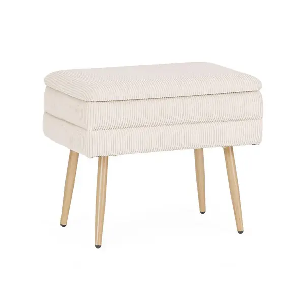 Bancuta OLGA 50 x 34 CM - Alb
