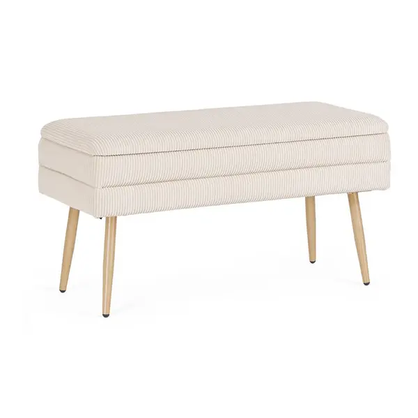 Bancuta OLGA 79 x 37 CM - Alb