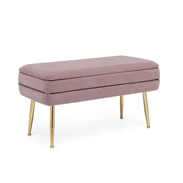 Bancuta PAVLINA 80 x 38 CM - Roz
