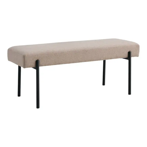 Bancuta SINDON FABRIC 100 x 36 CM - Beige