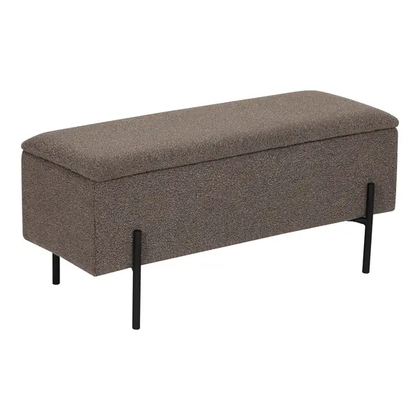 Bancuta WARISTO BOUCLE 95 x 36 CM - Maro