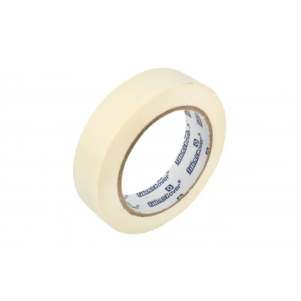 Banda adeziva din hartie Office Cover pentru mascare, 25 mm x 40 m, bej