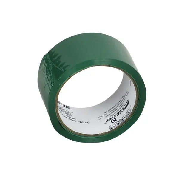 Banda adeziva Office Cover pentru ambalare, 48 mm x 50 yarzi, verde