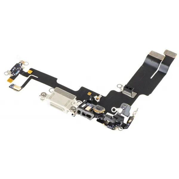 Banda cu Conector Incarcare - Microfon Apple iPhone 14, Argintiu