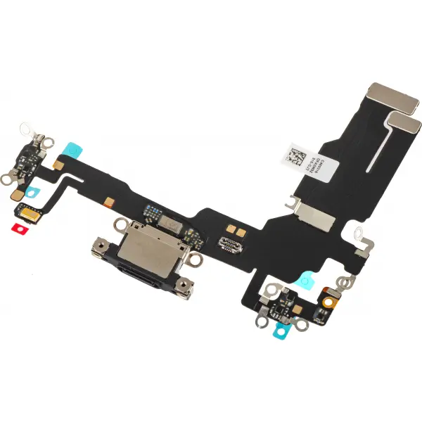 Banda cu Conector Incarcare - Microfon Apple iPhone 15, Negru