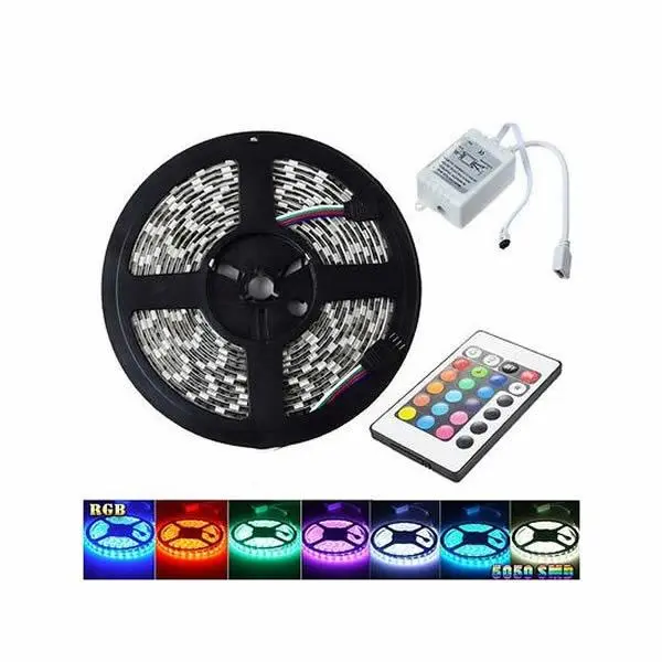 Banda LED multicolor RGB cu telecomanda 5 metri
