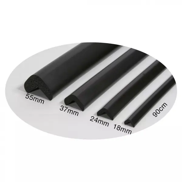 Banda protectie mobilier pentru copii Car Boy Safety Negru 90 cm din spuma 24x900x22x6 cm