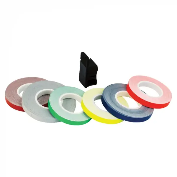 Banda roti jante, alb reflectorizant, cu aplicator (lungime 6m, latime 7mm)