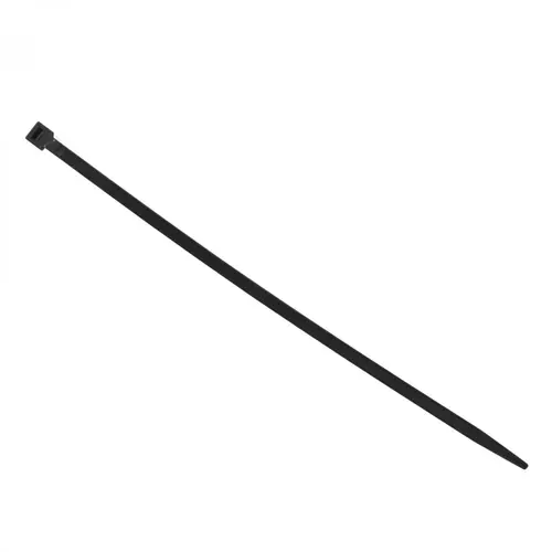 Banda zimtata din plastic pentru fixare cabluri, Gembird, nylon 250mm x 3.6mm 100bucati, Negru
