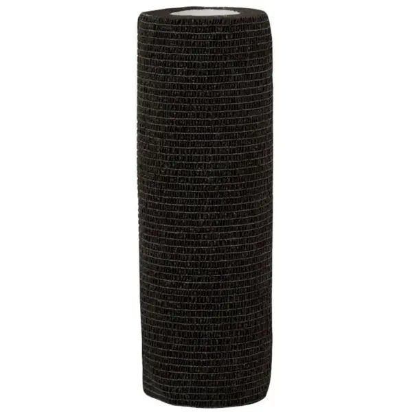 Bandaj Coeziv Autoadeziv, 15 cm x 4.5 m, Negru, Prima, 1 Rola