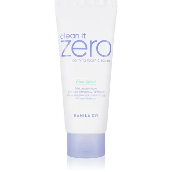 Banila Co. clean it zero calming spuma demachianta cu o textura cremoasa pentru a calma si intari pielea sensibila 150 ml