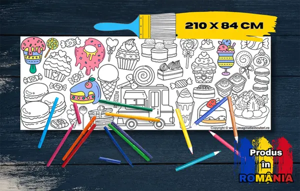 Banner de Colorat Desert Delicios