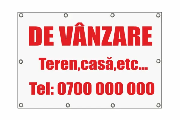 Banner Frontlit 300x105 cm, Frontlit