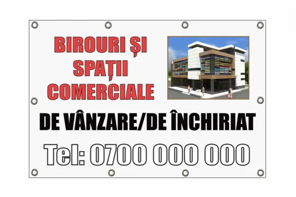 Banner Frontlit + Imagini 200x105 cm, Frontlit