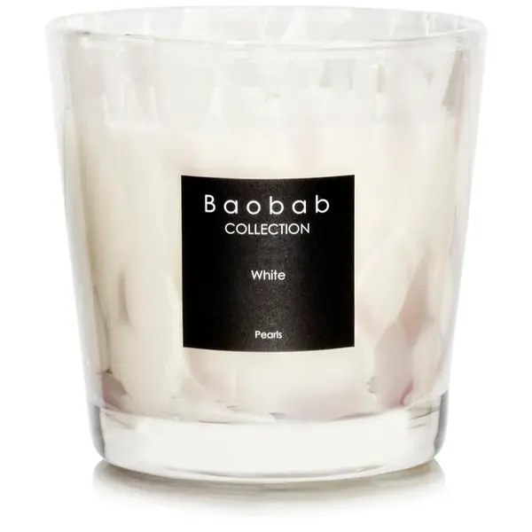 Baobab Collection Pearls White lumânare parfumată 190 g