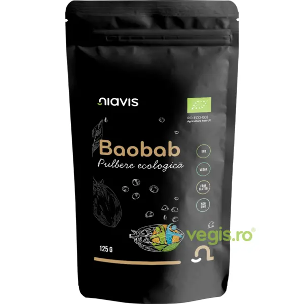 Baobab Pulbere Ecologica/Bio 125g