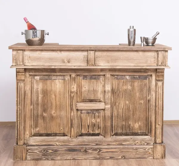 Bar 160cm cu finisaj Periat adanc