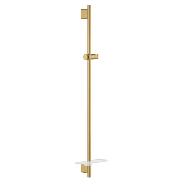 Bara de dus RSH SmartActive shower rail 900 26603GN0, lungime bara 90 cm, suport pt para, cu polita, Cool sunrise