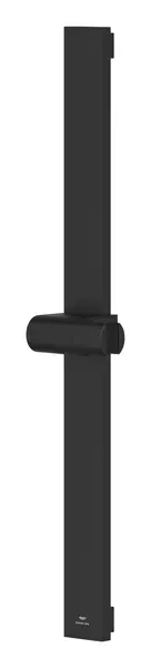 Bara dus Grohe SPA AQUA, 101673KF00, aparenta, 600 mm, metal, Negru mat